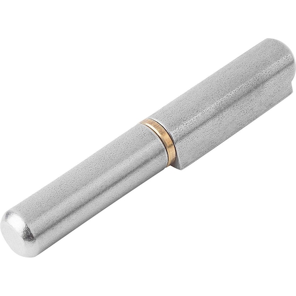 Hinge Weldable Form:A 25X180, D=20, L=180, Steel, Comp:Brass
